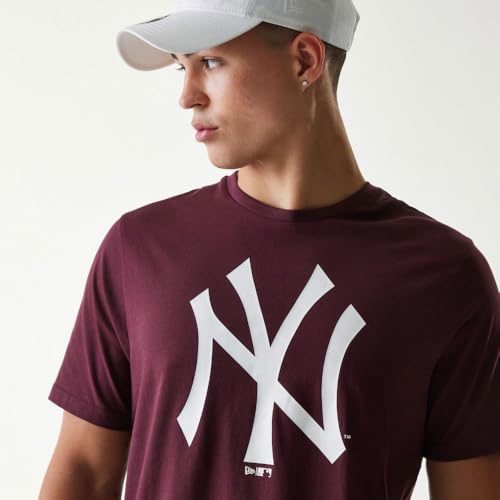Camiseta Hombre New Era regular tee de algodon casual ropa de verano comoda 3