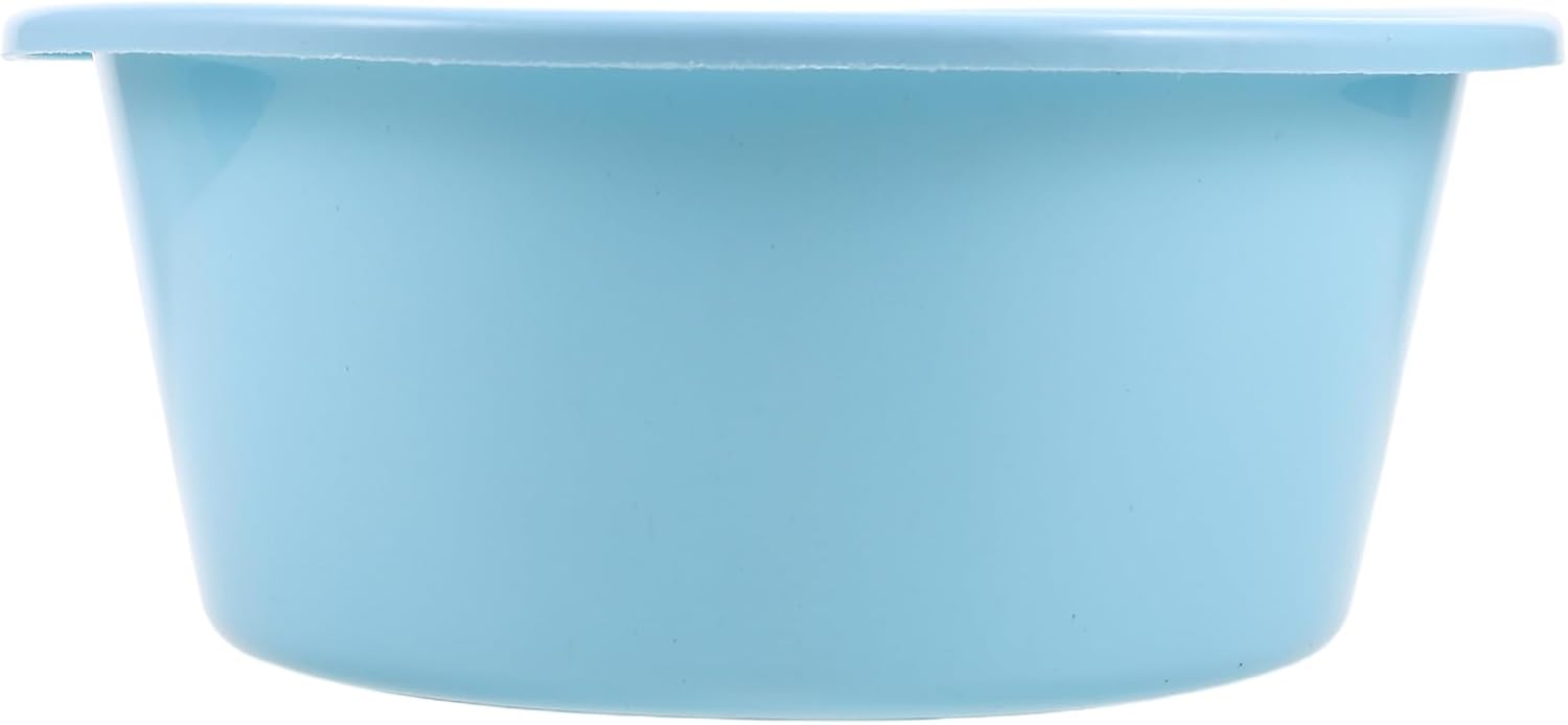 Outanaya Multi Use Plastic Basin for Portable Shampoo Wash Basin Compact Lightweight Design for Bathing Face Washing Laundry and Vegetable Washing Elegant