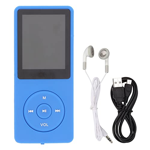 Portable 1 8 Inch Display Screen MP3 Player, Expandable to 64GB for for limit Music Experience, TFT Display Music Player, USB MP3 Player (dark)