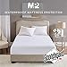 MP2 MPT16-0033 Breathable Cooling Cotton Terry Deep Pocket, Stain Release 3M Scotchgard, Queen - 60