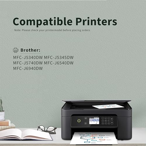 Greenjob LC422 Ink Cartridges Replacement for Brother LC-422 LC-422XL LC-422XLVAL Ink Cartridges Multipack Compatible with Brother MFC-J5340DW MFC-J5345DW MFC-J5740DW MFC-J6540DW MFC-J6940DW (4-Pack) - Image 2