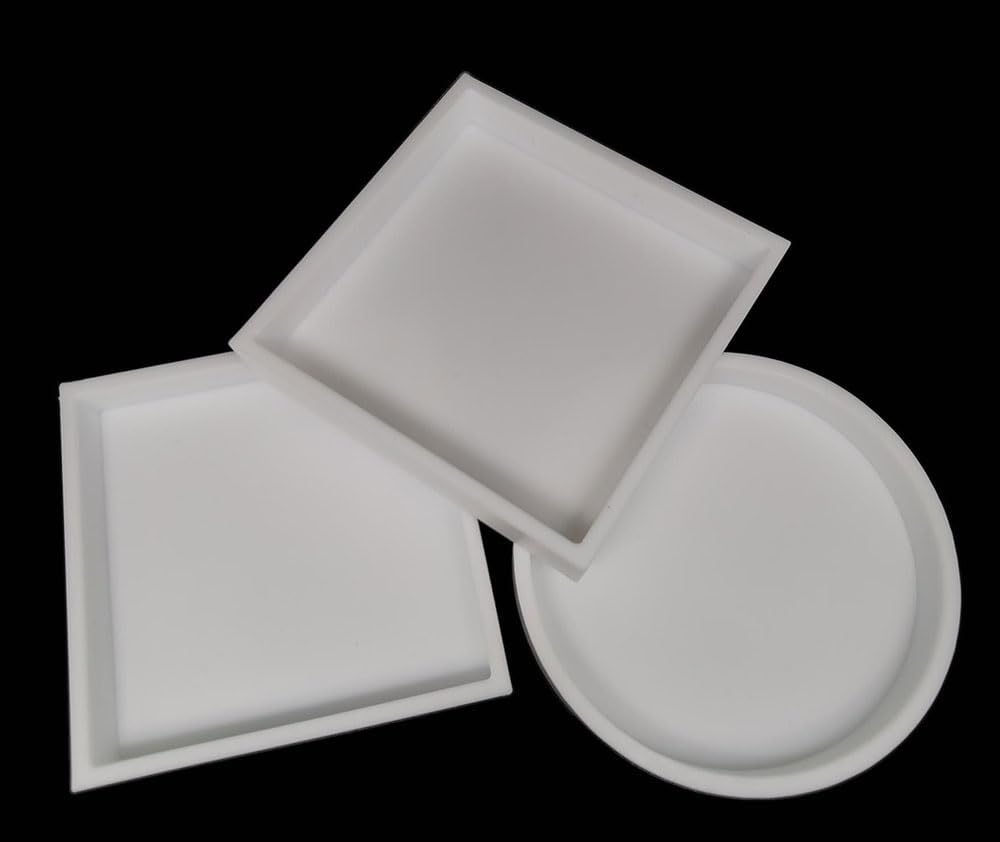 Teflon Container, Evaporating Dish, PTFE Tetrafluoride Square/Round Dish, PTFE Dish Tray, Internal Depth 15mm Teflon Disc for Lab & Research (1, Quadrate, innerW*L*Depth=120 * 120 * 15mm)