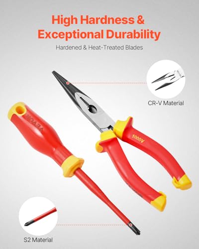 VEVOR 50-Piece Insulated Screwdriver Set