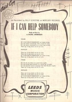 Artistic Lyrics If I Can Help Somebody Capture for Desktop Artistic Lyrics If I Can Help Somebody Capture for Desktop