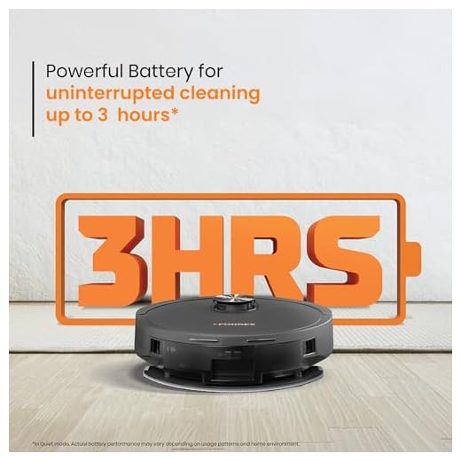 Eureka Forbes SmartClean Home Mapping Turbo Robotic Vacuum