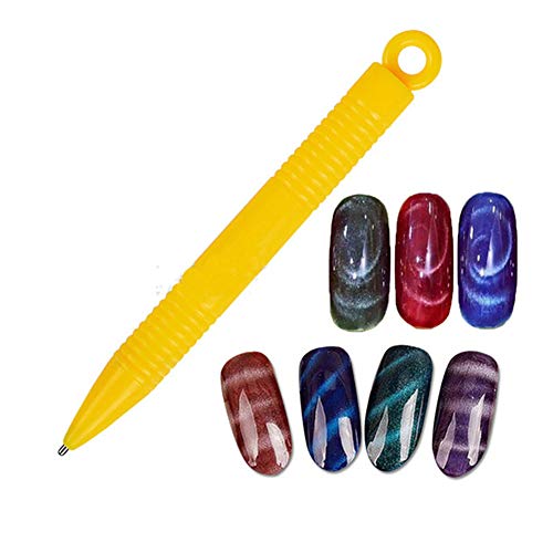 Shogpon 15 Stück Hochwertiger Magnet Stick Magnetstift-Set für Perfekten Katzenaugen Effekt, DIY Nagelkunstwerkzeuge… – Bild 6