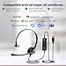 TruVoice Voicepro 10 Headset and Webcam Bundle (Includes Single Ear USB Headset and 1080P Webcam) All-in-One Combination