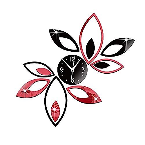 Horloge murale de salon irrégulière pour créer une ambiance moderne et zen