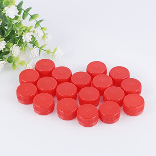 Image of Healifty Decor Plastic, 100pcs 30mm Bottles Lids, Container Lids for DIY Craft Development of Childrens Intelligence Puzzle