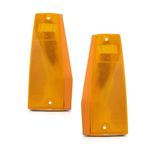For Jeep Cherokee Side Marker Light Assembly Unit 1984-1996 Driver and Passenger Side | Pair | CH2550113 + CH2551113