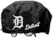 MLB Detroit Tigers Deluxe Grill Cover, Black, 68 x 21 x 35"