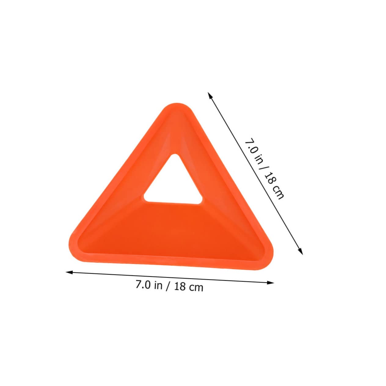 Sosoport Fußball-Logo-Platte Heller Fußball Fußballtrainingsausrüstung Fußball-trainingskegel Farbige Zapfen Bunte Fußballtrainingskegel Basketballkegel Sport