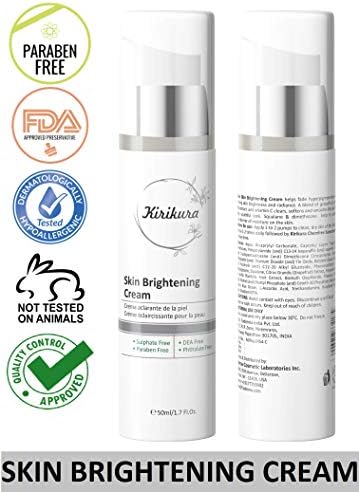 KIRIKURA Skin Brightening Cream | for MEN WOMEN | Skin Brightening and Lightening| Anti-Ageing |Skin Fairness| Firming | Tightening |Hydration | SPF 15 |,1.69 fl. oz.