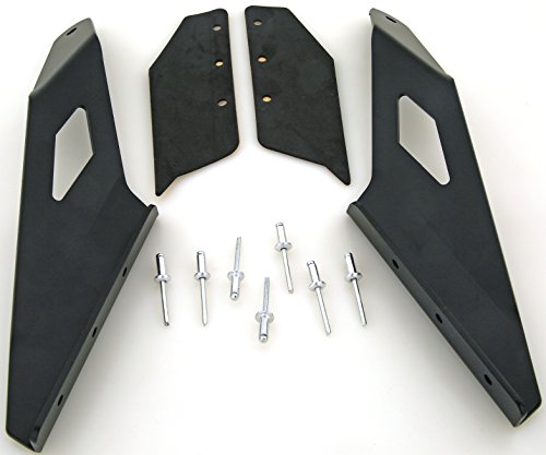 GS Power's 54” Inch Curved LED Off Road Light Bar Brackets | Compatible with 2014-2016 Chevrolet Chevy Silverado, Suburban, Tahoe, GMC Sierra, Yukon XL. Mount at Upper Windshield/Roof Cab