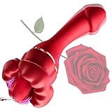 New Red Big Mouth Toy Adult Tools for Women Powerful 10 Modes Realistic Silicone Waterproof Handheld USB Magnetic Charging Portable Sensory Toys for Your Lady Travel Essentials