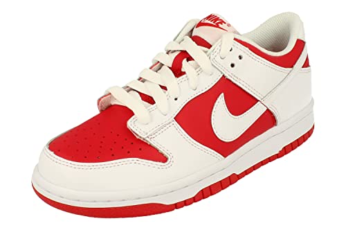 Nike Dziecięce trampki Dunk Low, Uniwersytet Czerwony Biały 600, 5.5 Big Kid