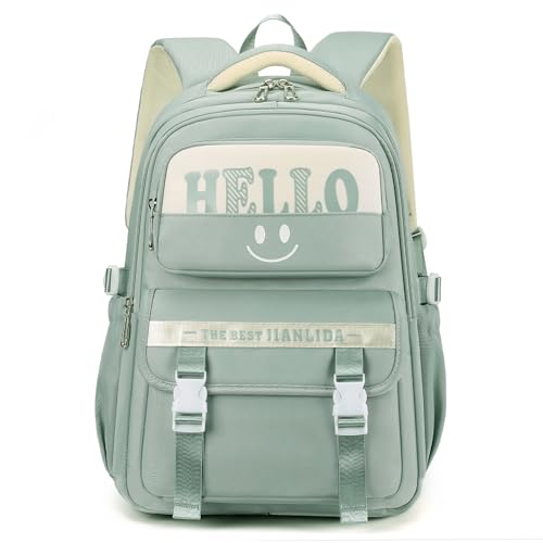 Suweir Schulrucksack Mädchen Schulranzen Jungen Teenager Schultasche...