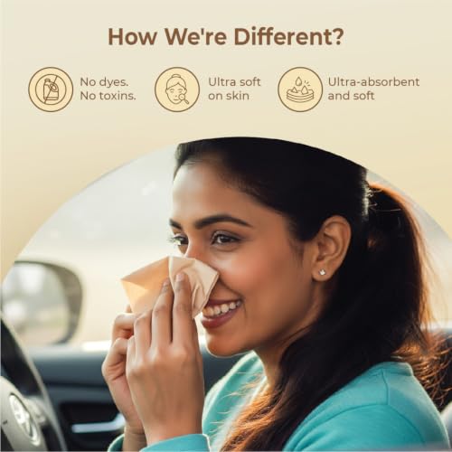 Image of IMECO Bamboo Facial Tissue Papers -100 Pulls (Pack of 12), 1200 Pulls - 2 Ply, Premium, Soft, Biodegradable & Skin Safe, 100% Natural and Ecofriendly, Soft tissue pack