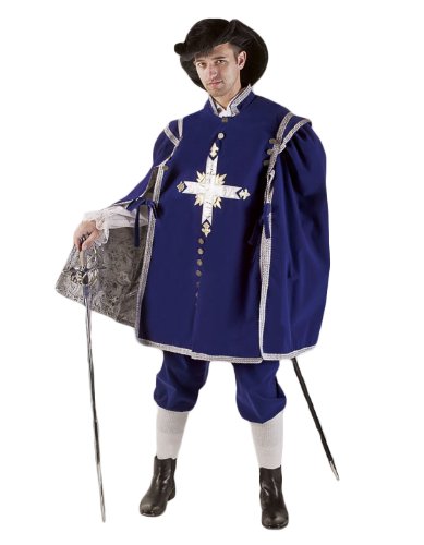 Tabis Characters Mens Deluxe Musketeer Theatrical Quality Costume
