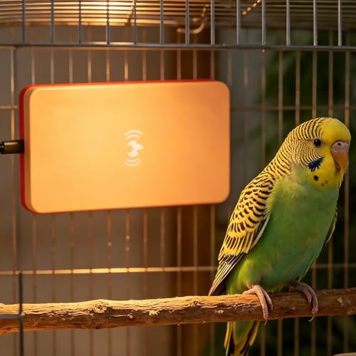 Chauffage pour oiseaux panneau chauffant USB perruches inséparables - 4