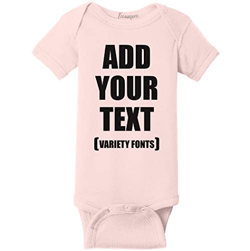 TEEAMORE Custom Personalized Baby Bodysuits