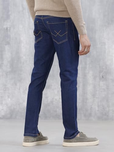 Image of WROGN Men's Slim Fit Jeans | Mid Rise | Jeans for Man