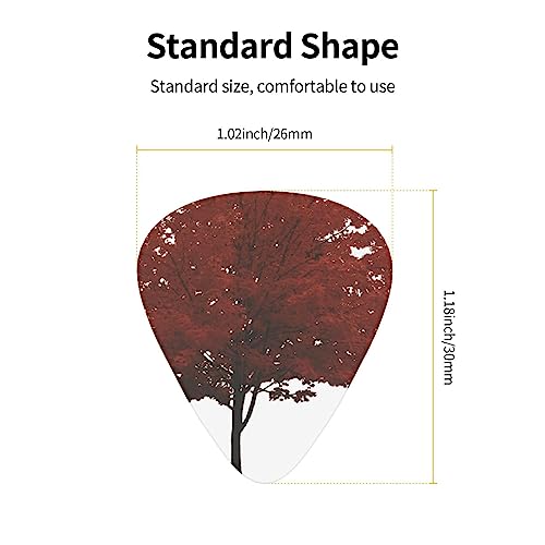 Red Tree Lot de 12 médiators tendance et durables dans une boîte pour ukulélé guitare électrique basse - Les Beatles, Paul McCartney, John Lennon, RIngo Starr, George Harrison Red Tree Lot de 12 médiators tendance et durables dans une boîte pour ukulélé guitare électrique basse – Image 5