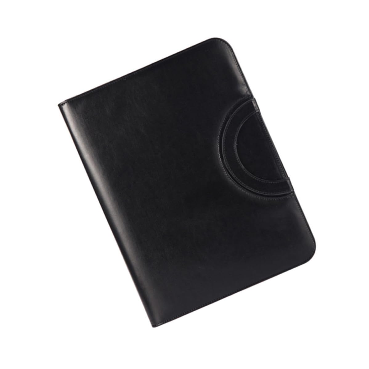 VANZACK Portafolio de Oficina A4 Negro con Cremallera y Asa, Multifuncional