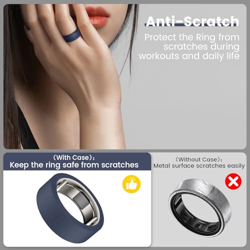 sylacor 8 Pack Ring Cover Compatible with Oura Ring Gen 4/4 Ceramic/Gen 3 - image 3