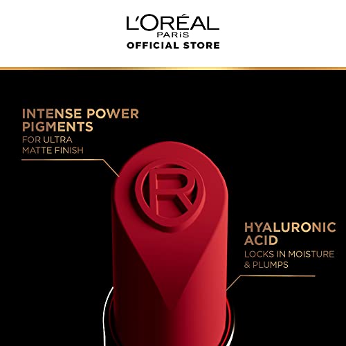Image of L'Oreal Paris Color Riche Intense Volume Matte Lipstick, 276 La Leather Liberated, 1.8 gm (Pack of 2)