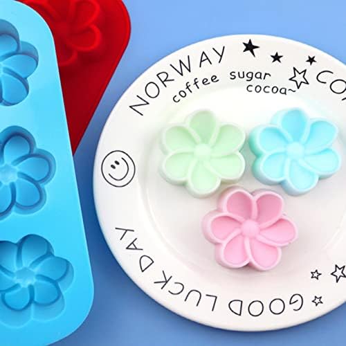 Amazon Syoutou 立体 花 シリコンモールド 6個取り 花型 花の形 花花 ムース型 マシュマロ マフィンケーキ型 チョコレート チョコ チョコモールド 抜き型 抜型 食パン型 プリン ゼーリ 製菓道具 製パン型 調理器具 シリコン型 手作り クッキー ギフト レジン キャンドル