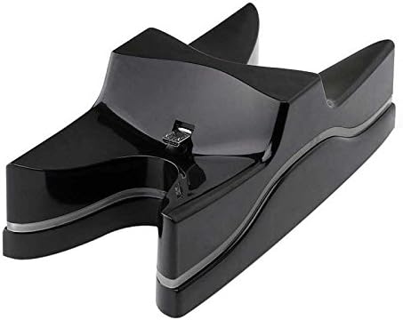 BEESCLOVER Creative UFO Shape LED Dual USB Controller Charger Fast Charging Stand for PS4 Game Handle Black