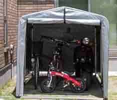 サイクルハウス 5〜6台 自転車 バイク 置き場 物置 サイクルポート ny37 Amazon | サイクルハウス 5-6台 自転車置き場 家庭用 屋根