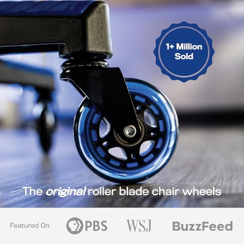 image for The Office Oasis Original Rollerblade Office Chair Wheels (As Seen On 