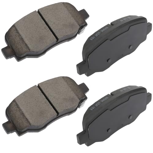 Image of CCIYU Rear D1809 Disc Brake Pad Set Fit For Dodge For Hornet 2023-2025,For Fiat For 500X 2016-2023,For Jeep For Compass 2017-2021,For Jeep For Renegade 2015-2023, Brake Pads 4PCS