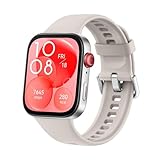 HUAWEI Watch FIT 3，1.82' AMOLED Display ，Ultra-Slim Design，All-Round Fitness Management，Comprehensive Health Managment，Durable Battery Life，Compatible with iOS Android White