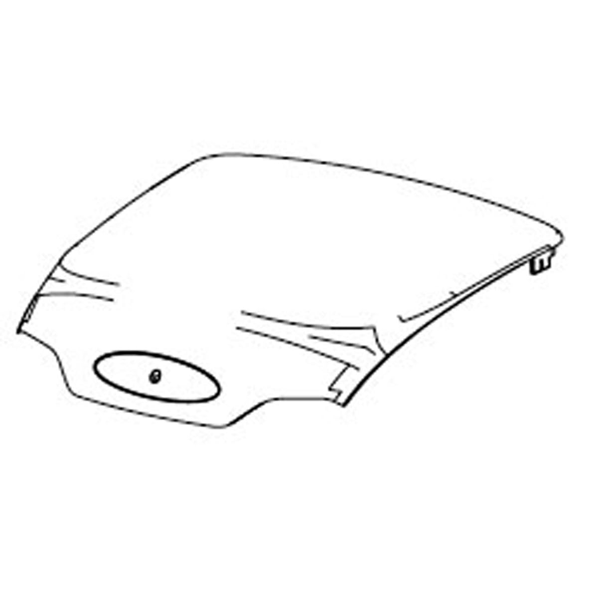 Couvercle SHAD SH40 Aluminium pour top-case de moto et scooter