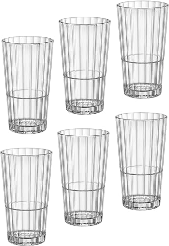 Bormioli-Rocco-Oxford-Bar-1675-oz-Stackable-Cooler-Glasses-Clear-Set-of-6 Bormioli Rocco Oxford Bar 1675 oz Stackable Cooler Glasses Clear Set of 6
