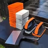 19 in 1 Griddle Cleaning Kit for Blackstone Accessories, Flat Top Grill Cleaning Kit w/Griddle Scraper, 4 Grill Stone, Griddle Brush Easy to Remove Stain - 5060