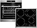 Produktbild AEG BSK784 Set SteamBoost Dampfgar-Backofen BSK782220M + Induktion Kochfeld HK6542H1XB VarioGuide SoftClosing