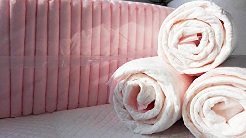 Tapis d'absorption de l'eau pour chiots roses | Éducation propre sans odeur - 4