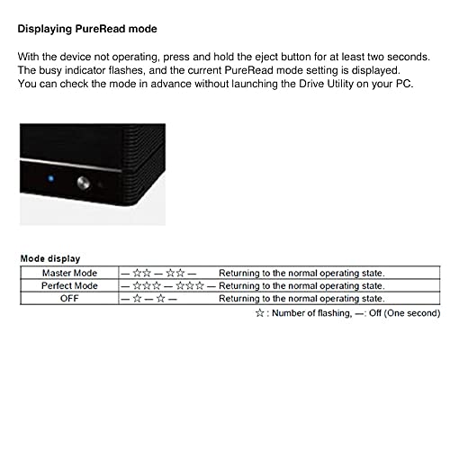 Pioneer Externes Blu-ray-Laufwerk BDR-X13E-S, exzellente Zuverlässigkeit und Stabilität, 16-fache BD-R-Schreibgeschwindigkeit, USB 3.2 Gen1 / 2.0, BD/DVD/CD-Brenner mit PureRead 4+ Realtime PureRead – Bild 4