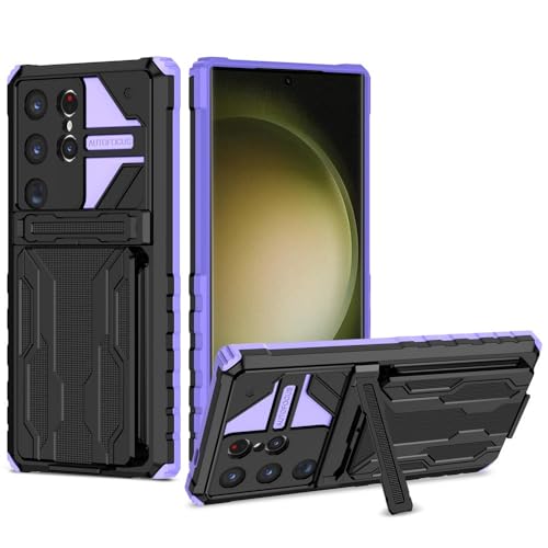 Coque Samsung S22 Plus porte-carte rigide silicone idéal sorties et déplacements