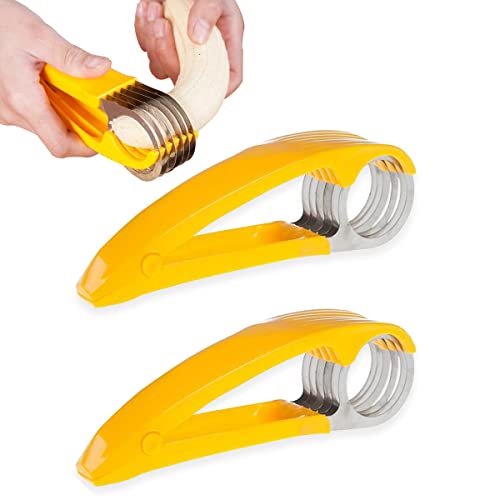 List of Ten Best Banana Slicer Top Picks 2023 Reviews