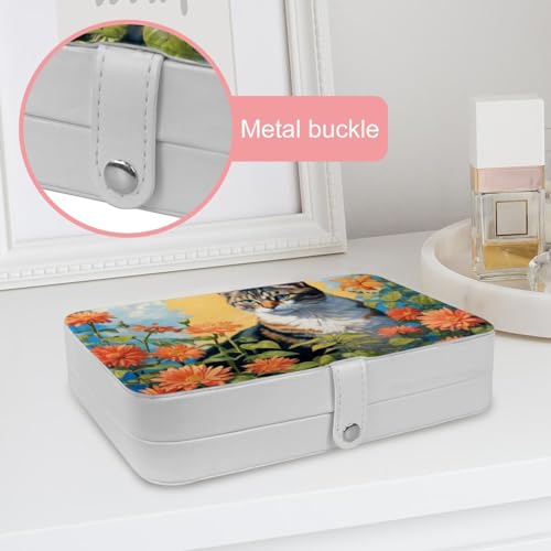 Boîte à bijoux cadeau demoiselle d'honneur boîte fleurs filles