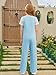 Haloumoning Girls Jumpsuits Kids Fashion Sleeveless Wide Leg Loose Romper with Pockets One Piece Summer Outfits