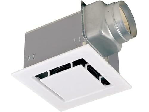 三菱電機(MITSUBISHI ELECTRIC) 天井埋込形ダクト用換気扇 低騒音形/スリットインテリアタイプ クールホワイト VD-18ZX13-X