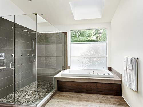 Gardinia Window Film Frosted Glass Look Matt White 45 x 150 cm PVC, Matte White - Image 2