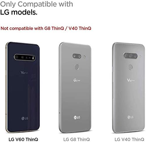 Miniatura 2 de Funda ThinQ para LG V60 ThinQ de alta resistencia a los impactosarmadura de alta resistencia a los impactos, funda de pantalla integrada con función