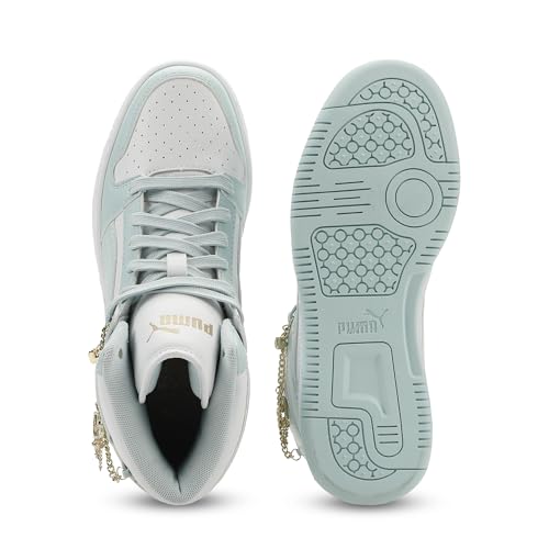 Image of PUMA Boys' Rebound Layup Mid Sneakers